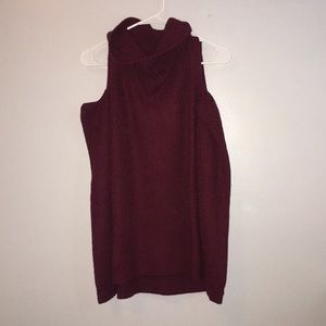 Boutique Open Shoulder Sweater